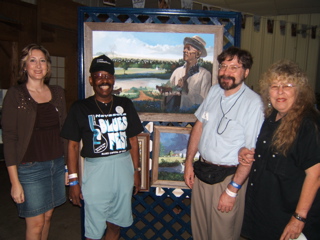 Melissa, Nat Dove, Michael and Mary Crawford