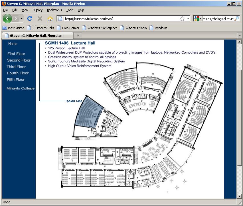 SGMH floor plan