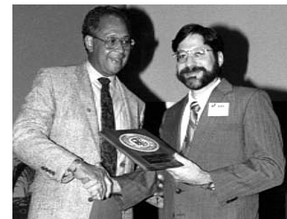 Picture of President Gordon and Michael Birnbaum