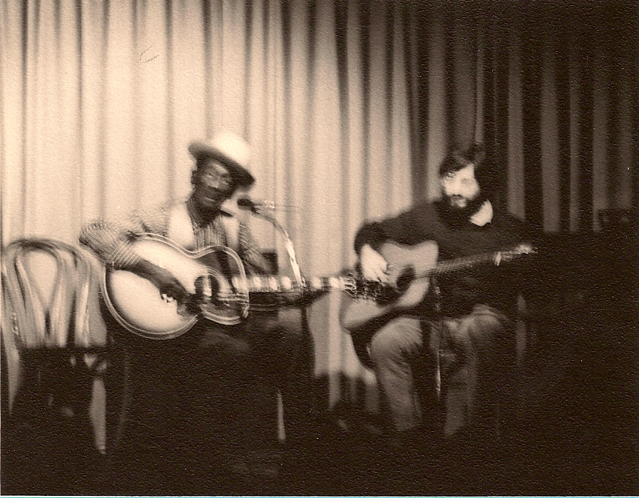 picture of Mance Lipscomb and Michael Birnbaum at McCabes