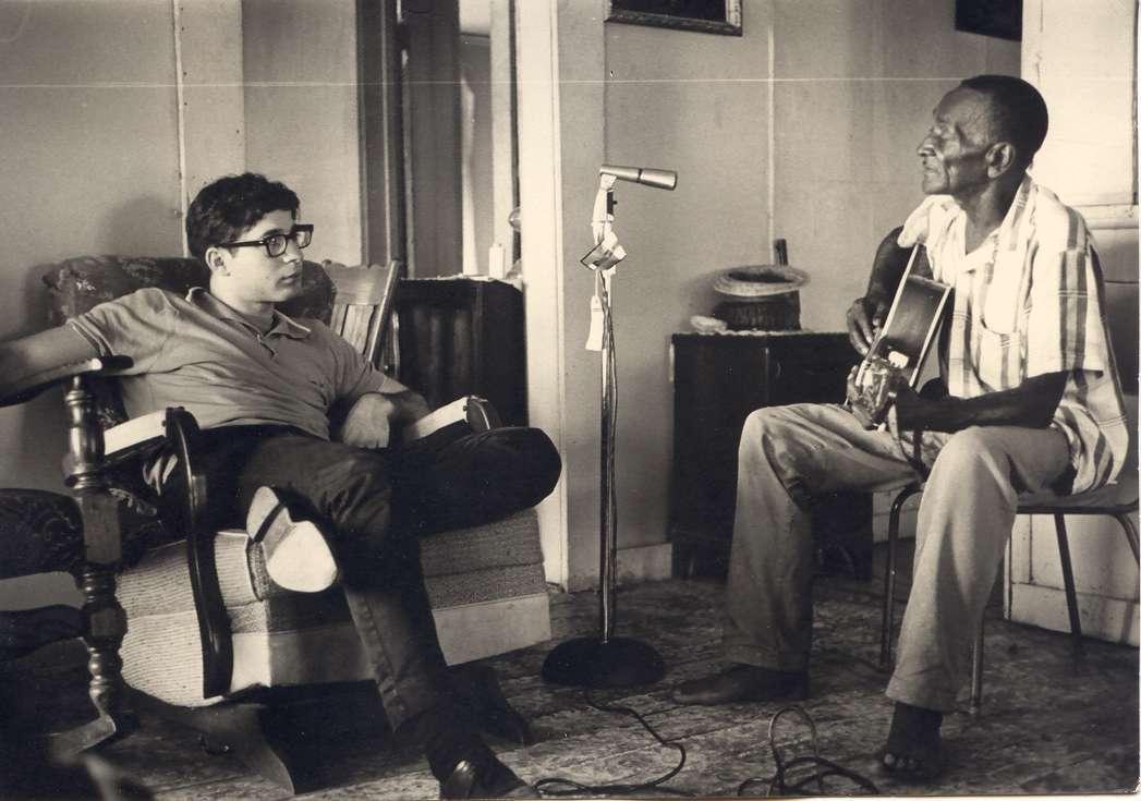 mance lipscomb and michael birnbaum in 1966
