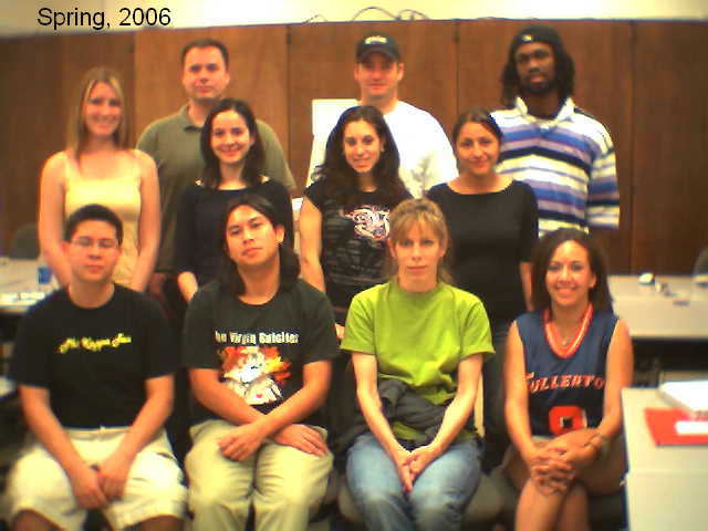 Picture of Psych 466 class Spr 2006
