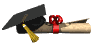 hat and diploma